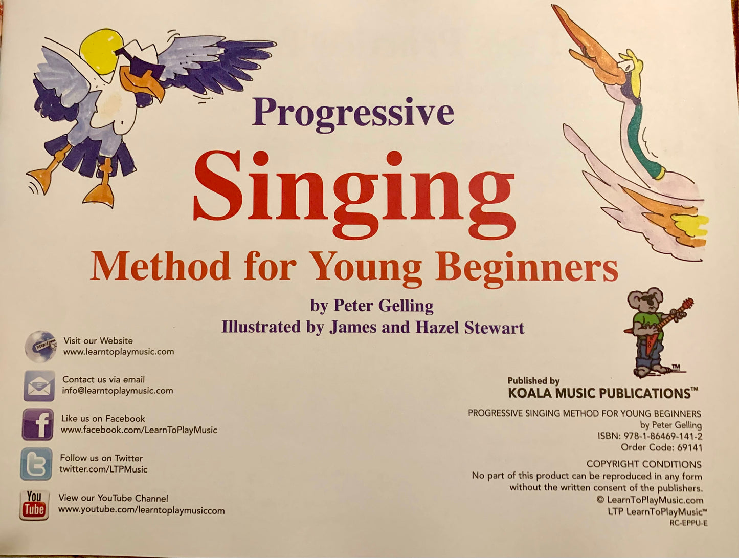 Progressive Singing Method For Young Beginners Book/Ola