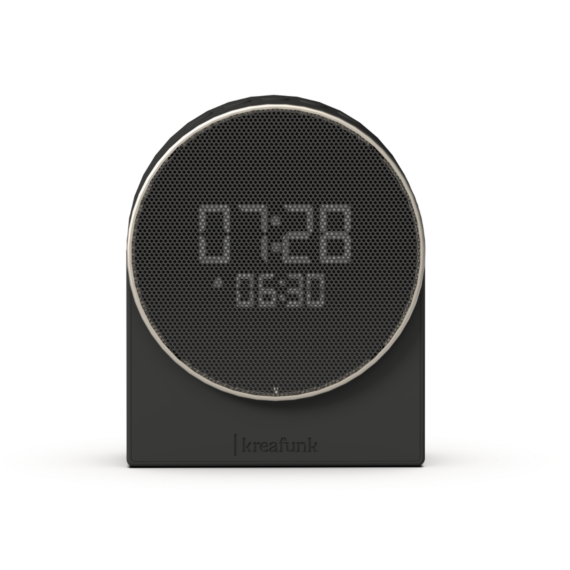 Kreafunk Ivy Alarm Clock W/ Bluetooth Speaker - Black