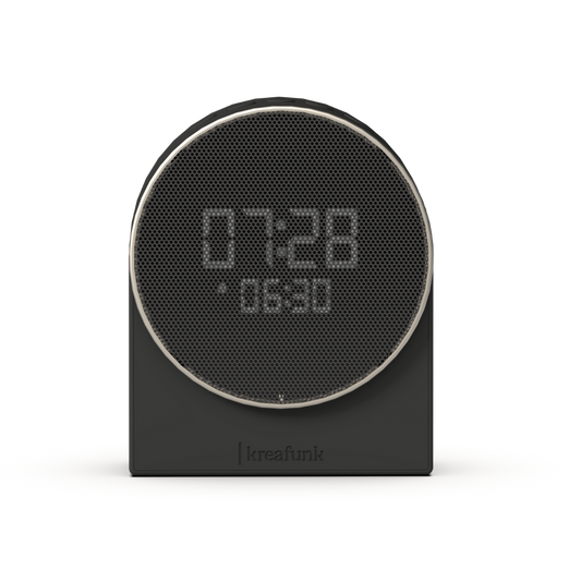 Kreafunk Ivy Alarm Clock W/ Bluetooth Speaker - Black