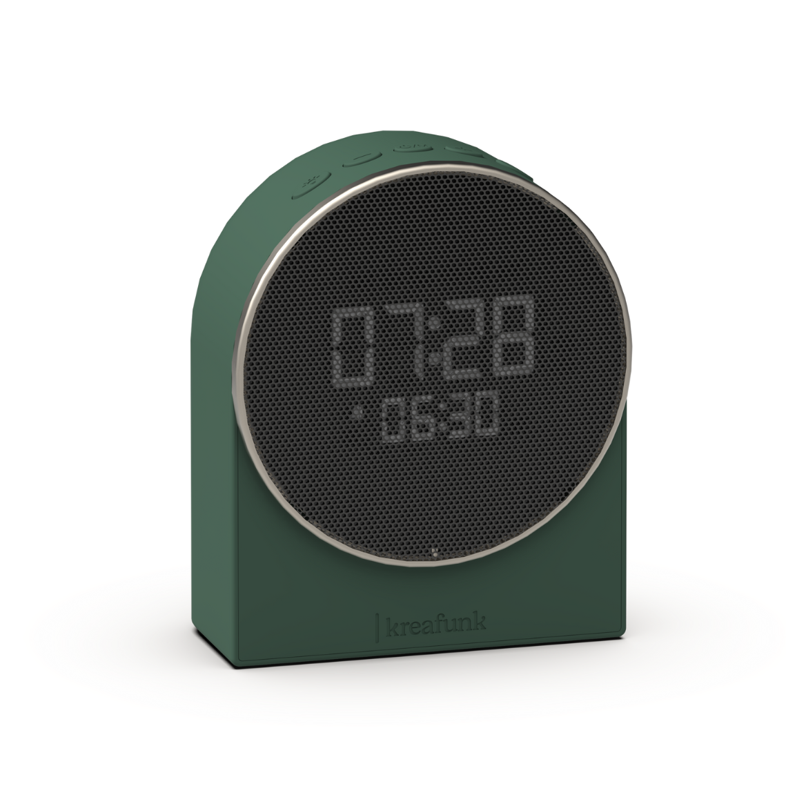 Kreafunk Ivy Alarm Clock W/ Bluetooth Speaker - Nordic Green