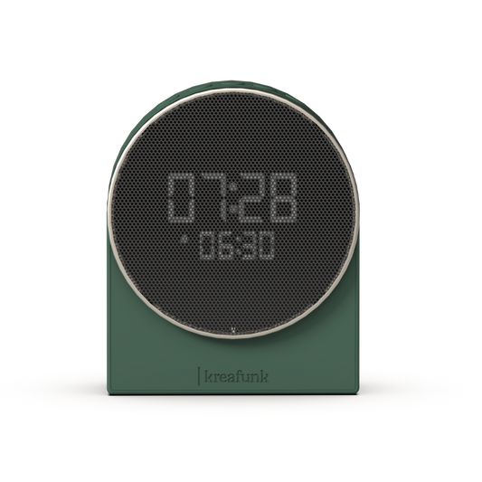 Kreafunk Ivy Alarm Clock W/ Bluetooth Speaker - Nordic Green