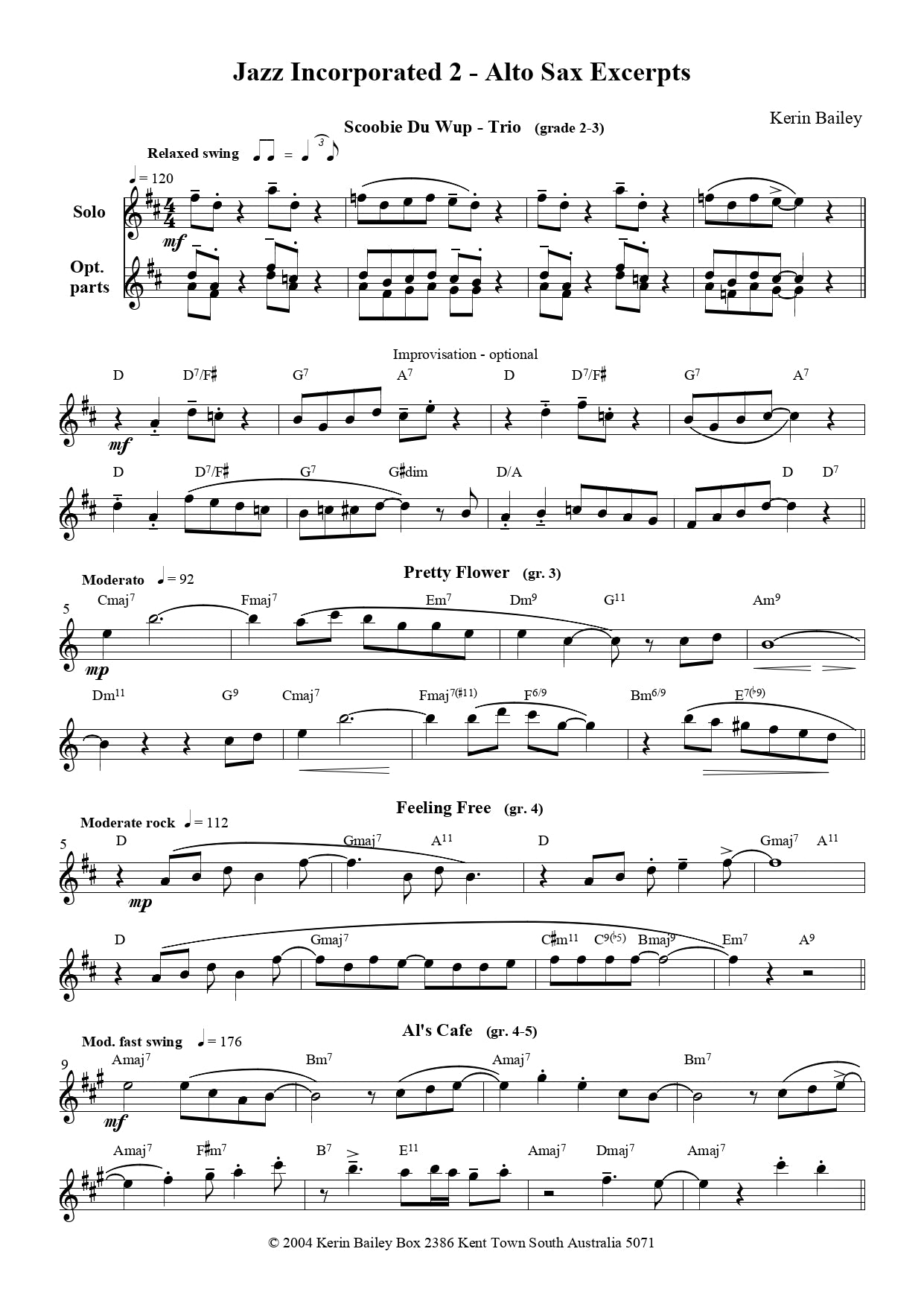Jazz Incorporated Book 2 - Trombone & Euphonium with Piano Accompaniment