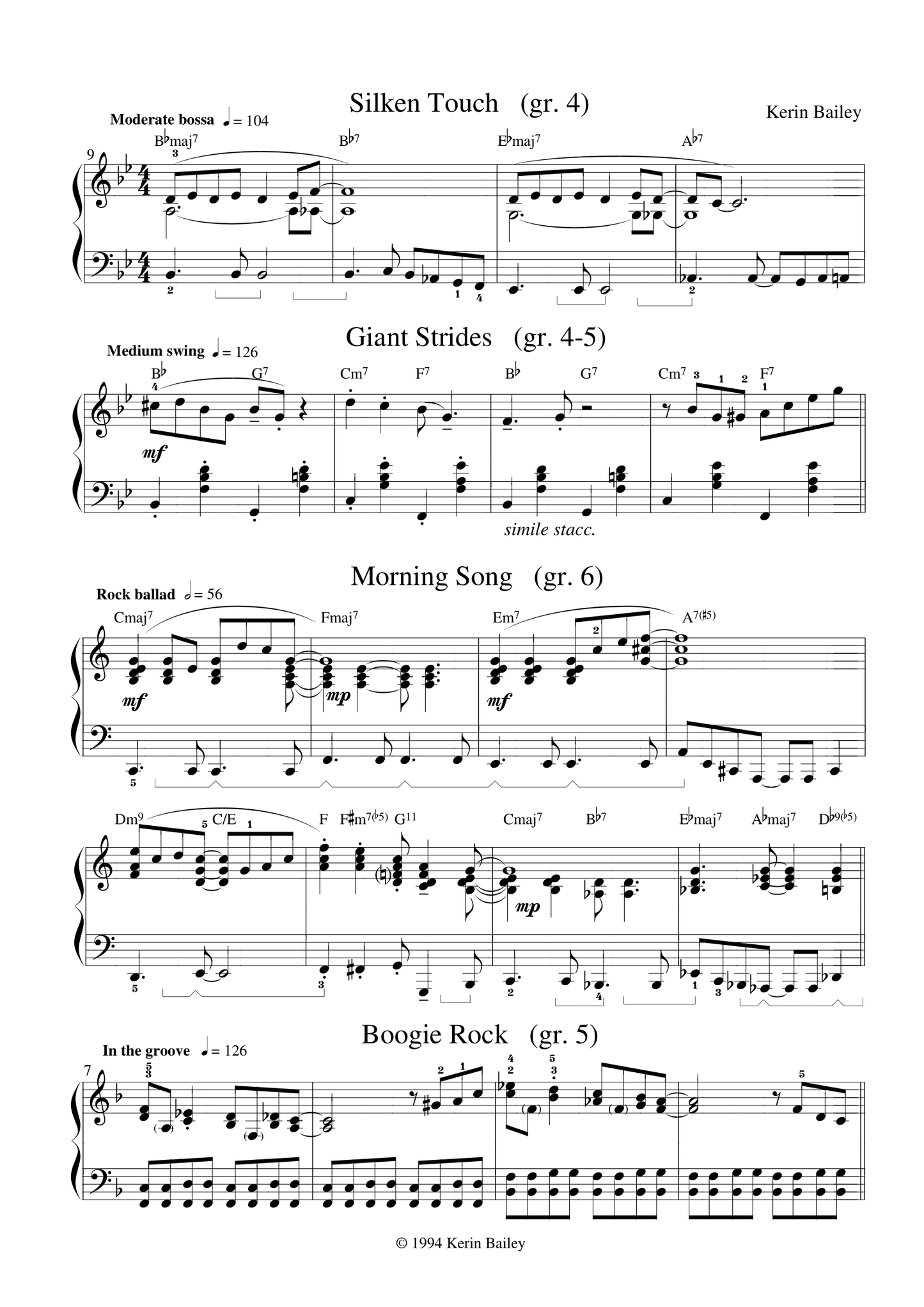 Jazzin' Around For Piano Book 4 with Cd