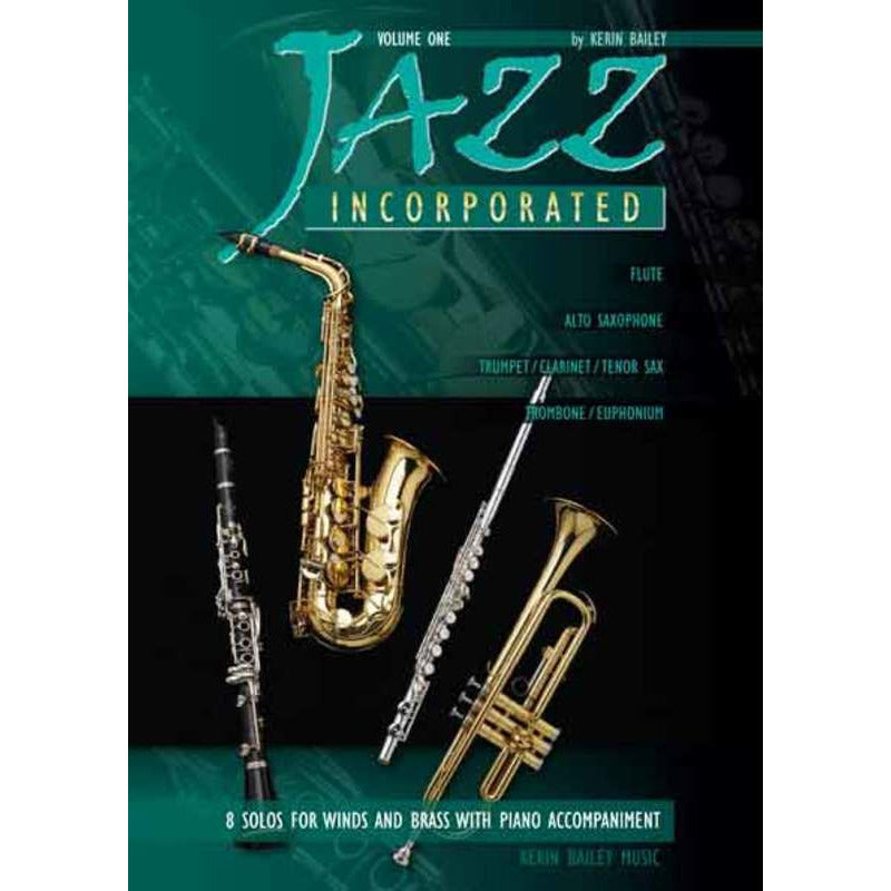 JAZZ INCORPORATED VOL 1 TPT / CLA / TEN SAX & PNO - Music2u