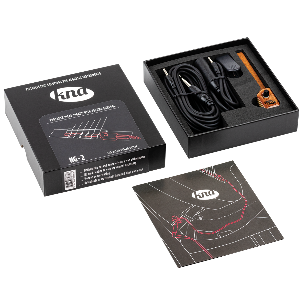 KNA NG-2 Classical Guitar Pickup with Volume Control