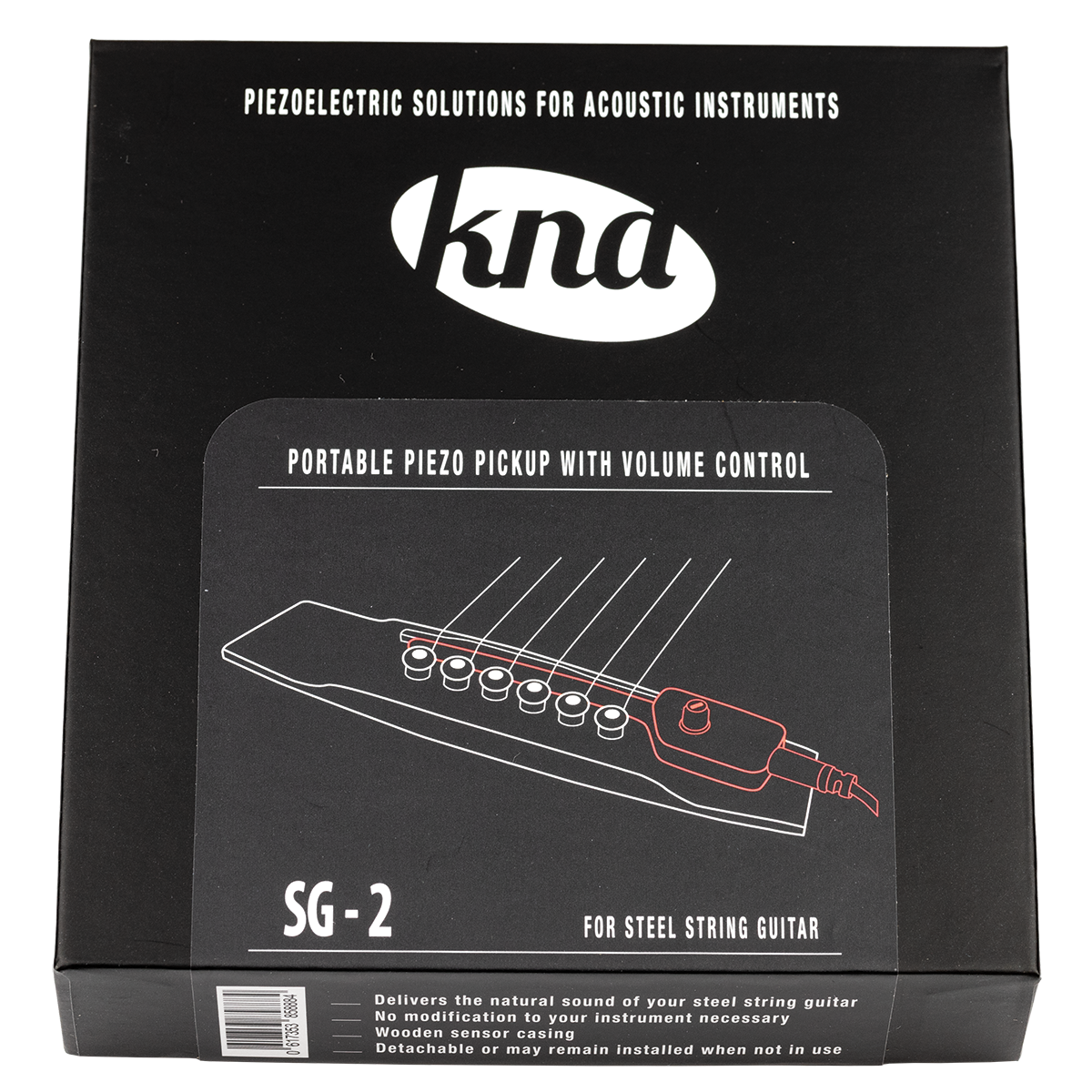KNA SG-2 Acoustic Guitar Pickup with Volume Control