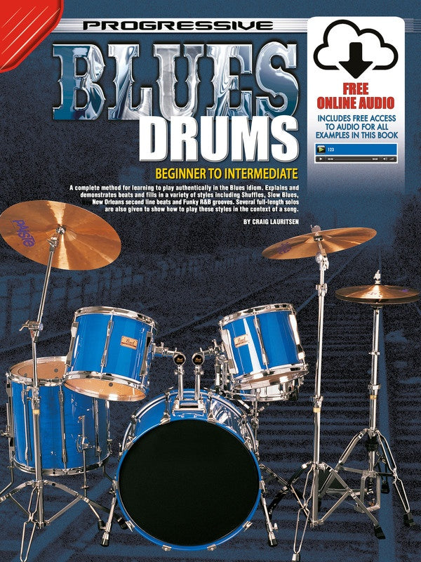 Progressive Blues Drums - Book and Online Audio