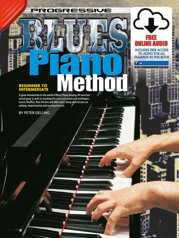 Progressive Blues Piano Method Book/Ola
