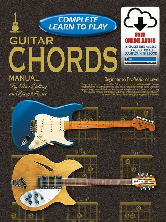 Progressive Complete Learn To Play Guitar Chords Book/Ola