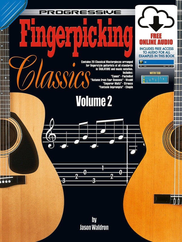 Progressive Fingerpicking Classics Volume 2 Book/Audio