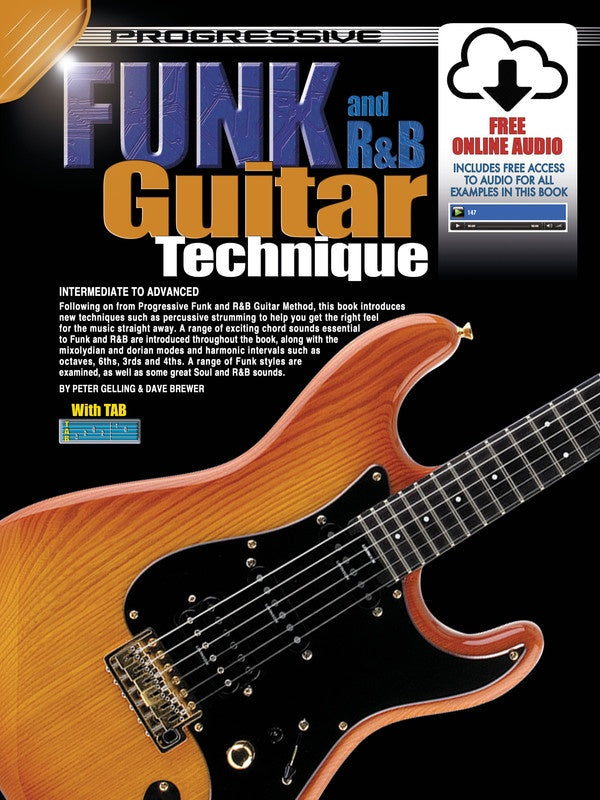 Progressive Funk And R&B Guitar Technique Book/Ola