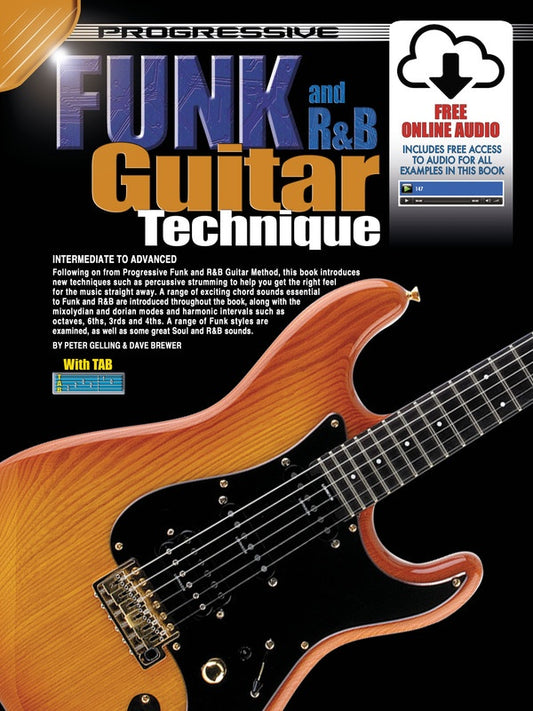 Progressive Funk And R&B Guitar Technique Book/Ola
