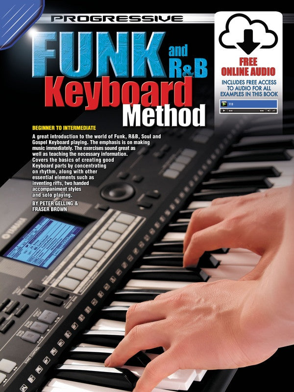 Progressive Funk and R&B Keyboard Method Book/Ola