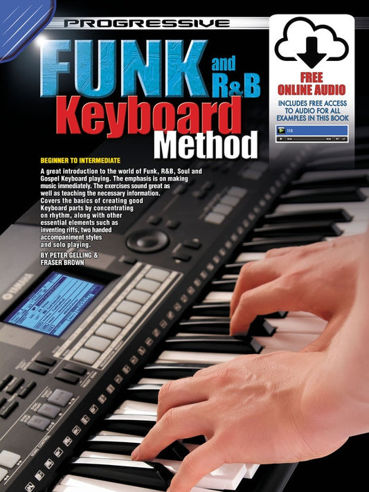 Progressive Funk and R&B Keyboard Method Book/Ola