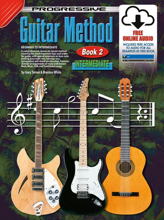 Progressive Guitar Method Book 2 (Book/Ola)
