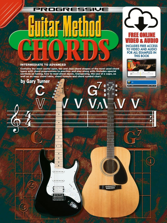 Progressive Guitar Method Chords Book/Ola
