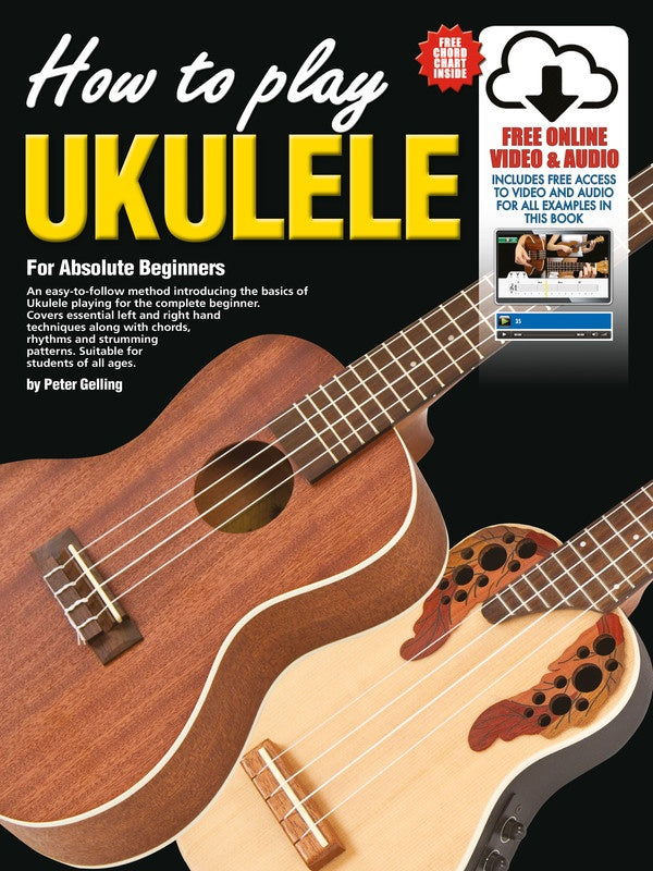 Progressive - How To Play Ukulele Book/Ola
