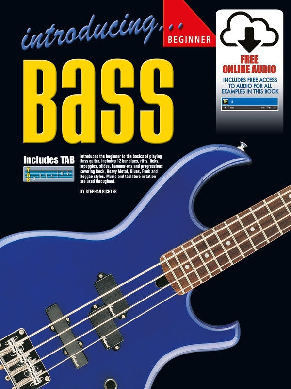 Progressive - Introducing Bass Book and Online Audio