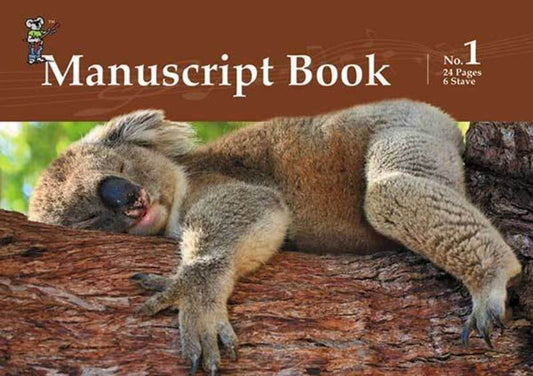 Progressive Manuscript Bk 1 Stapled 24 Pages 6 Stave