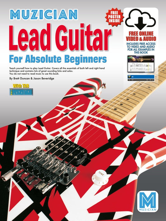 Muzician Lead Guitar For Absolute Beginners Book/Ola