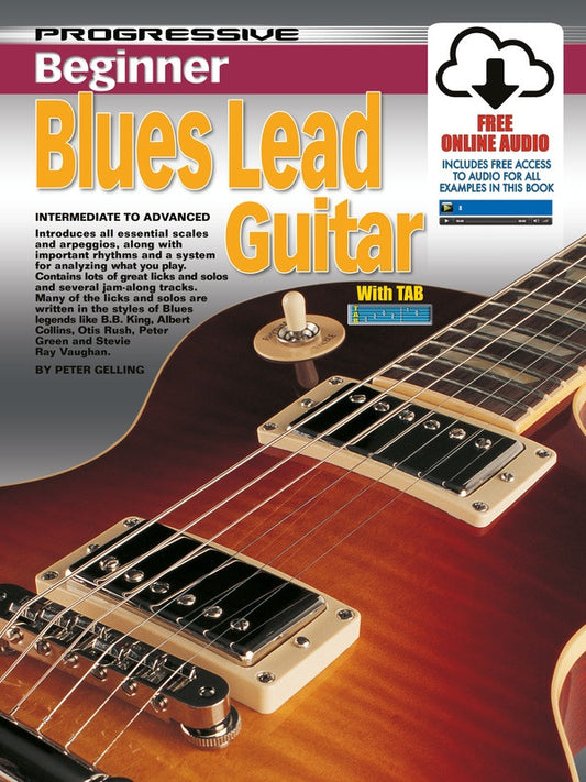 Progressive Beginner Blues Lead Guitar Book/Ola