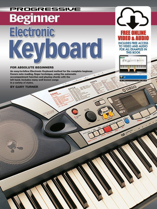 Progressive Beginner Electronic Keyboard Book/Ola