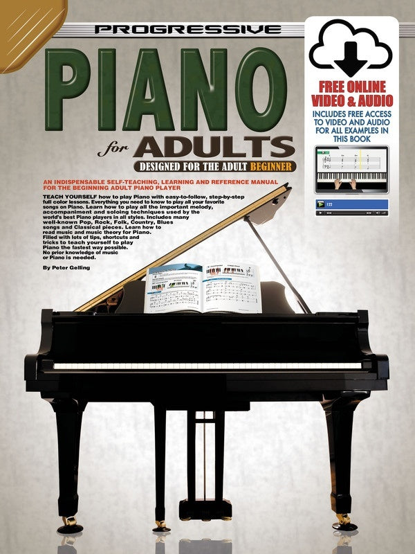 Progressive Piano For Adults Book/Olm