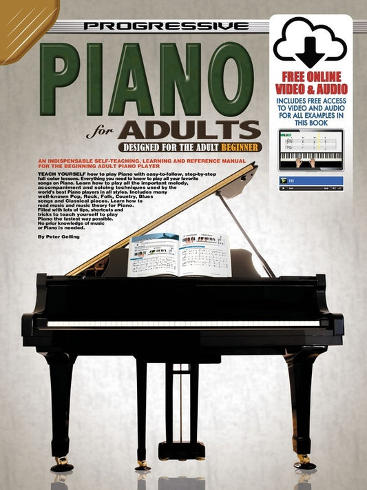 Progressive Piano For Adults Book/Olm