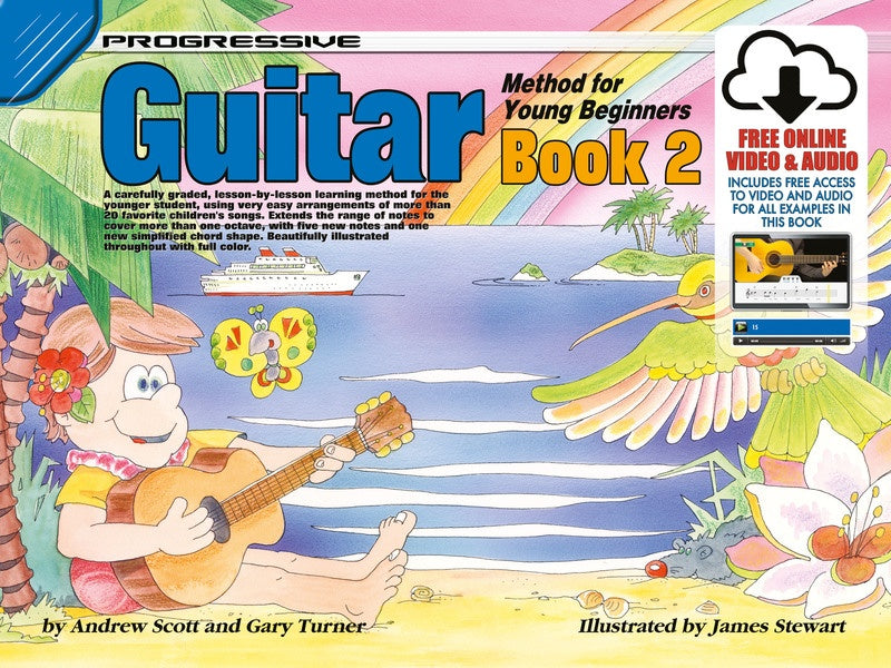 Progressive Guitar Method For Young Beginners - Book 2 (Book/Ola)