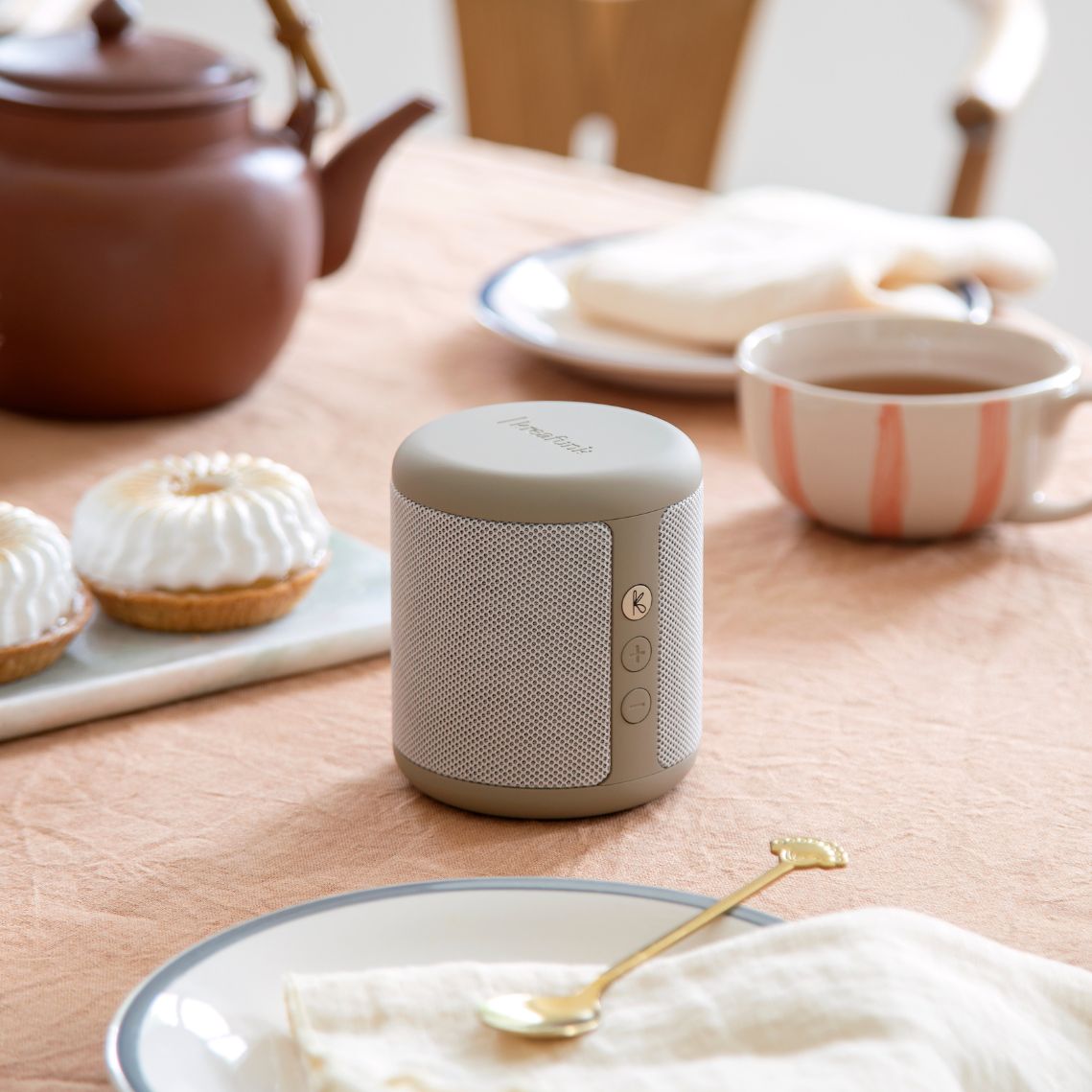 Kreafunk Karl Bluetooth Speaker - Ivory Sand