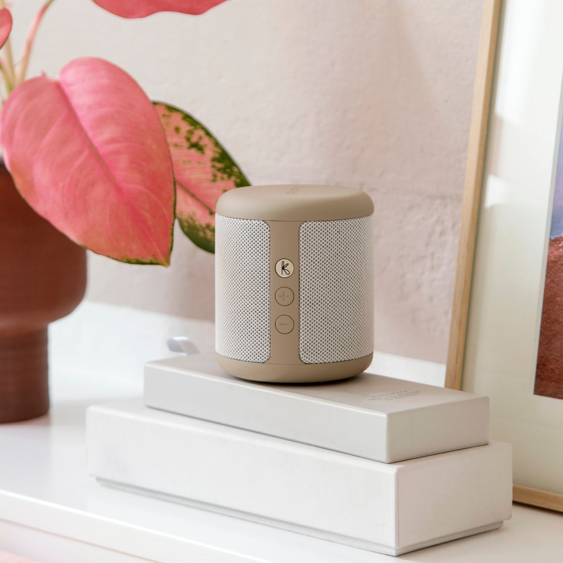 Kreafunk Karl Bluetooth Speaker - Ivory Sand