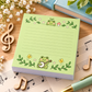 Banjo Frog Non-Sticky Square Notepad (50 Sheets)