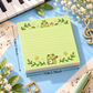 Banjo Frog Non-Sticky Square Notepad (50 Sheets)