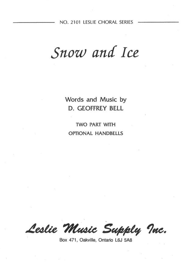 Snow And Ice 2 Part/Opt Handbells