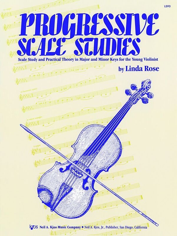 Rose - Progressive Scale Studies For Violin - Neil A. Kjos Music Company