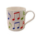 ALLEGRO MUSIC NOTES MUG