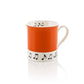 COLOUR BLOCK MUG ORANGE