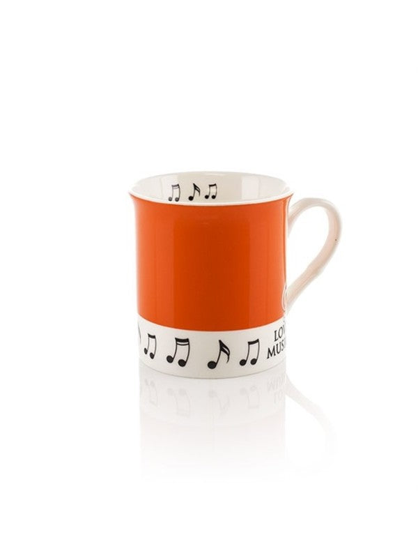 COLOUR BLOCK MUG ORANGE