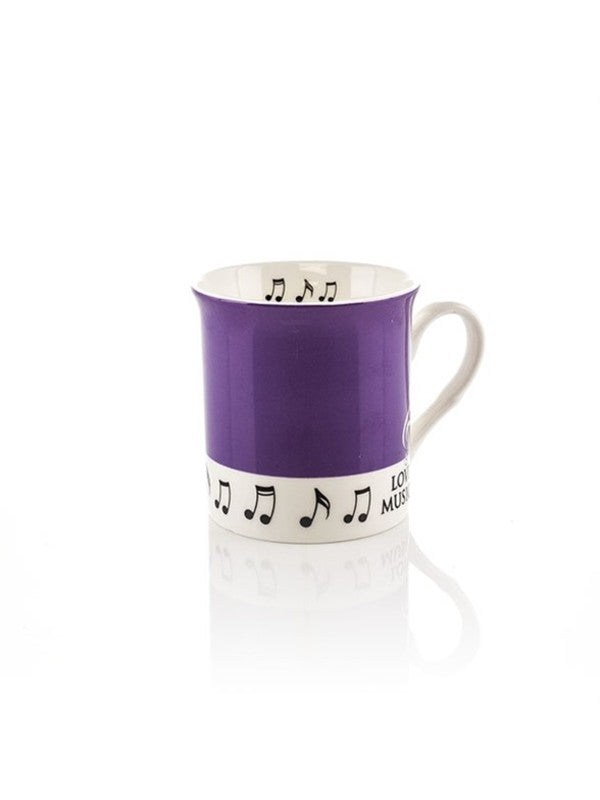 COLOUR BLOCK MUG PURPLE