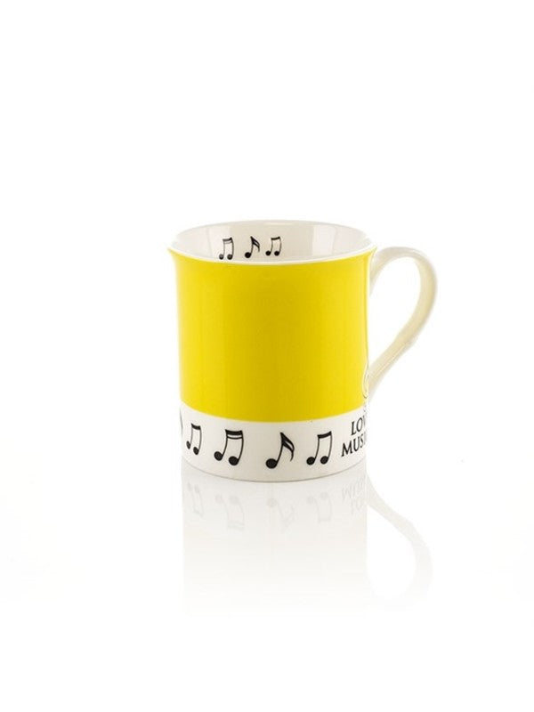 COLOUR BLOCK MUG YELLOW