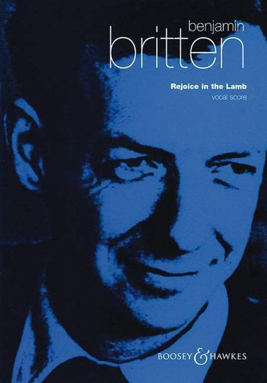 Britten - Rejoice In The Lamb Op 30 Satb Vocal Score