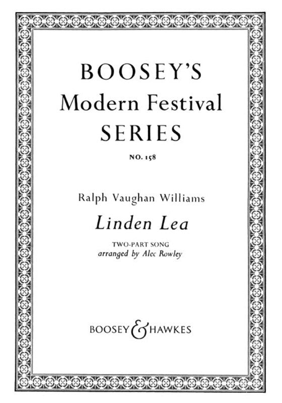 Linden Lea - 2 Part Vocal Sheet Music