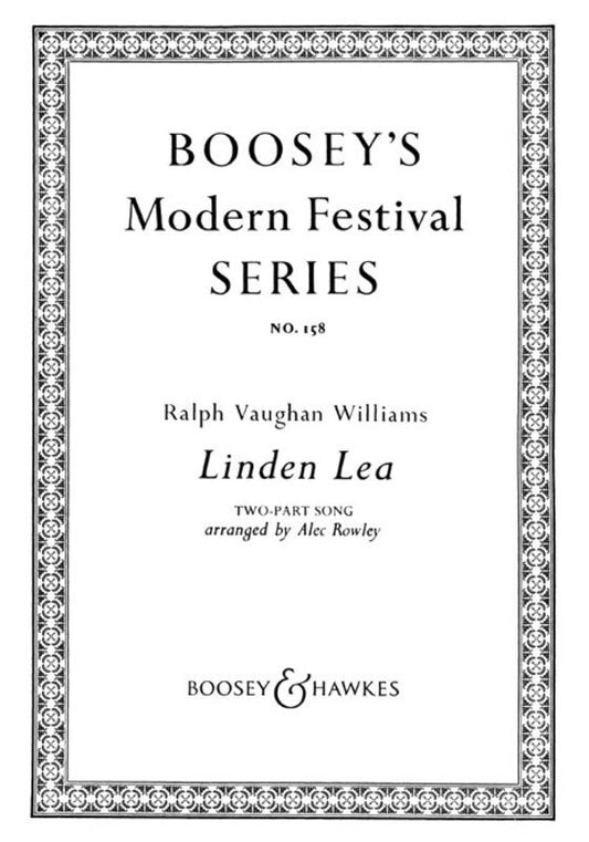Linden Lea - 2 Part Vocal Sheet Music