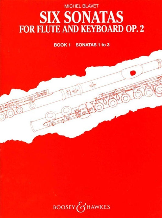 Blavet - 6 Sonatas Op 2 Bk 1 No 1-3 Flute/Piano