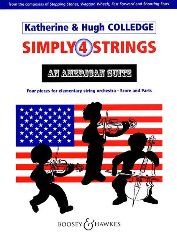 American Suite Simply 4 Strings Stg Orch Sc/Pts