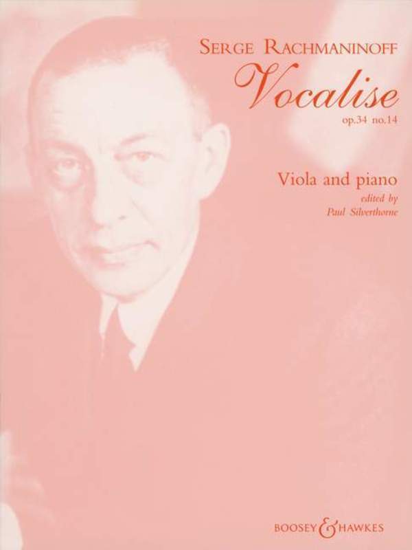 Rachmaninoff - Vocalise Op 34 No 14 Viola/Piano
