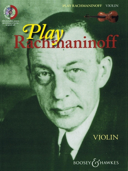 Play Rachmaninoff Vln/Pno Bk/Cd