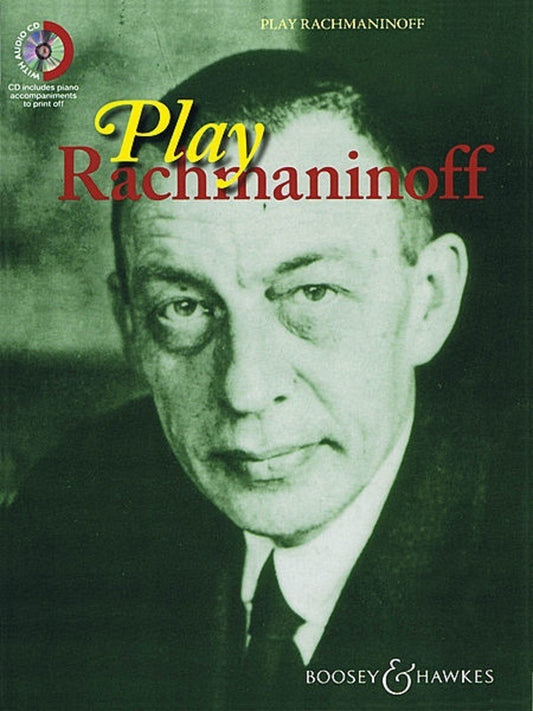 Play Rachmaninoff Alto Sax/Piano Bk/Cd