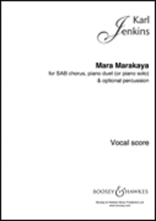 Mara Marakaya SAB / Piano Duet (Or Solo) Score Sheet Music