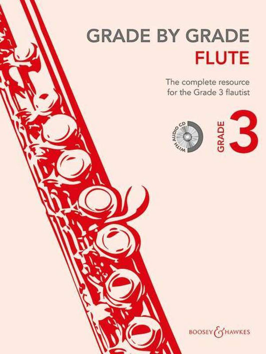 Grade By Grade Flute Gr 3 Bk/Cd